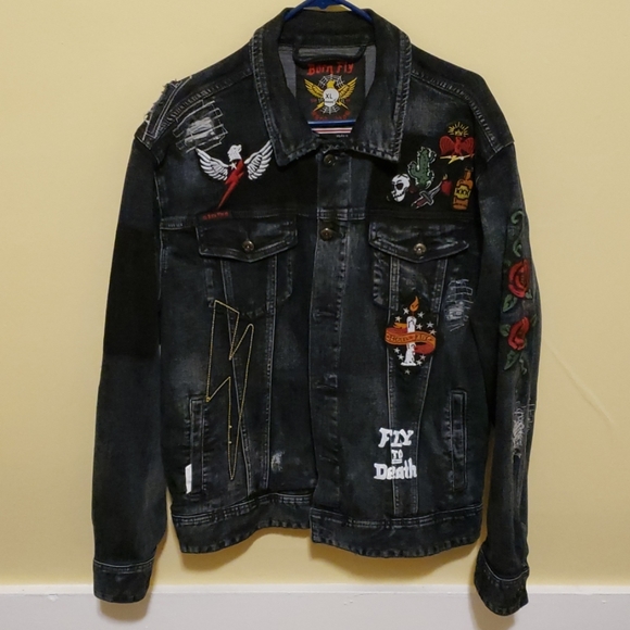 born fly jean jacket